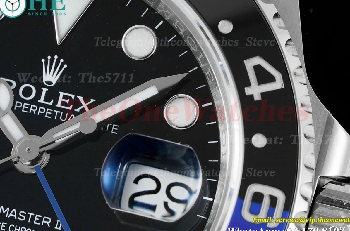 Master King GMT 904L 126710 VR3186 Oys BLNR SS CHS Dial Black II SS 0414